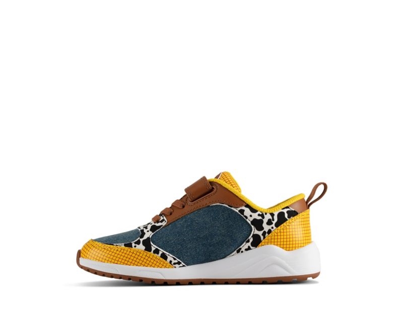 Clarks Aeon Howdy Trainers Blue Boys - India J8J1797-L0