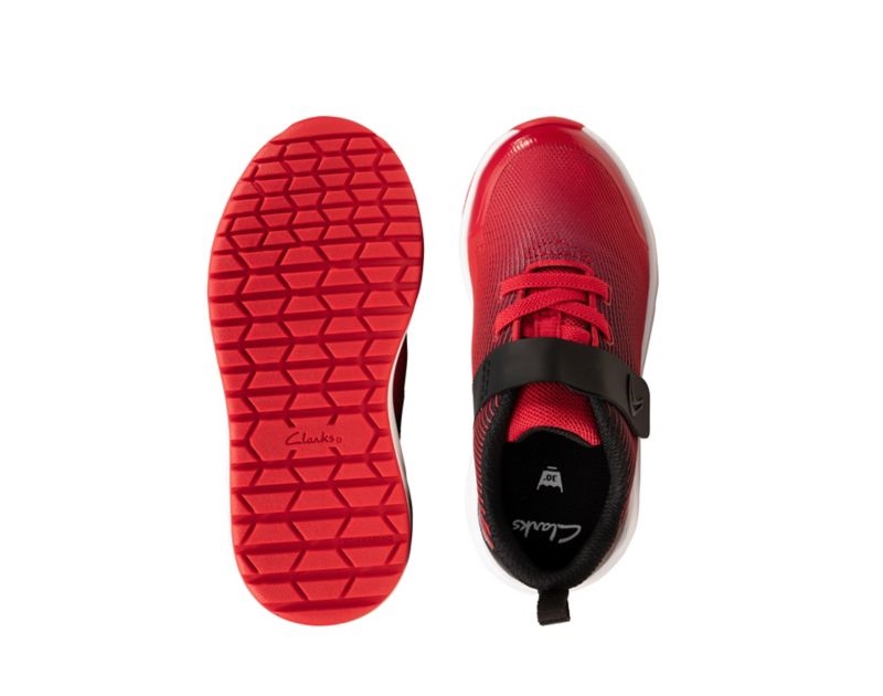 Clarks Aeon Pace Football Shoes Toddler Shoes Red Boys - India F7V4644-E9