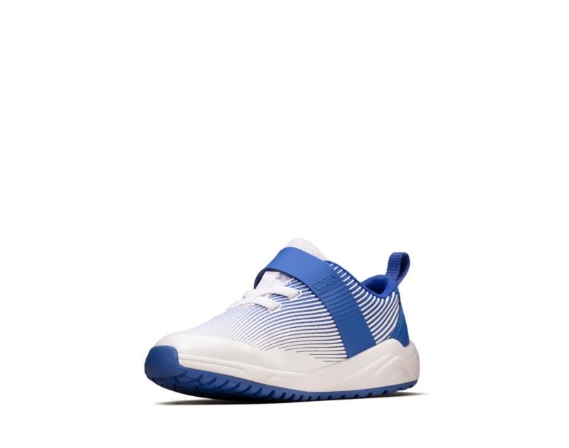 Clarks Aeon Pace Football Shoes Trainers Blue Boys - India H9R2141-W4