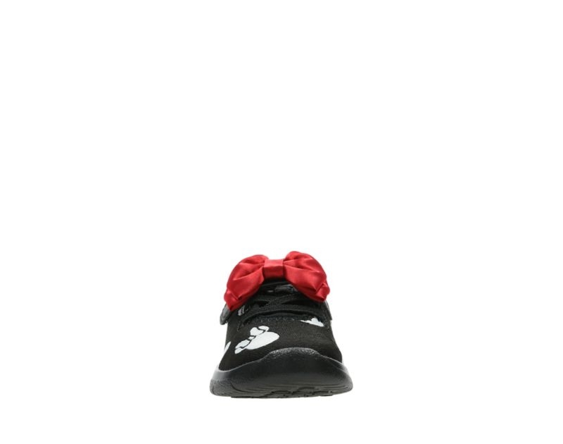Clarks Ath Bow Trainers Toddler Shoes Black Boys - India H2O2970-Y4
