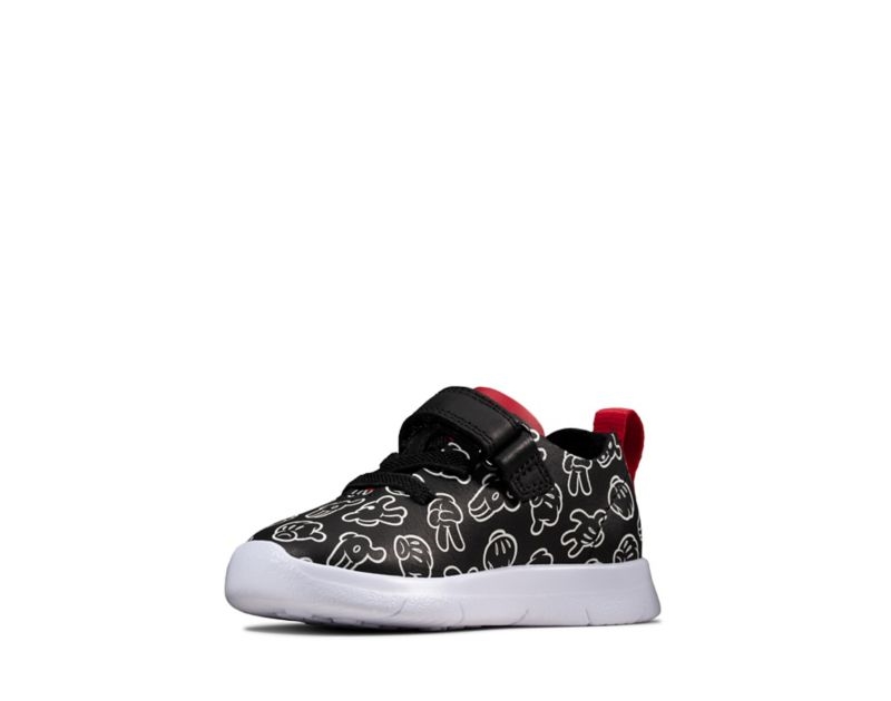 Clarks Ath Comic Trainers Black Boys - India M2Q3737-K2