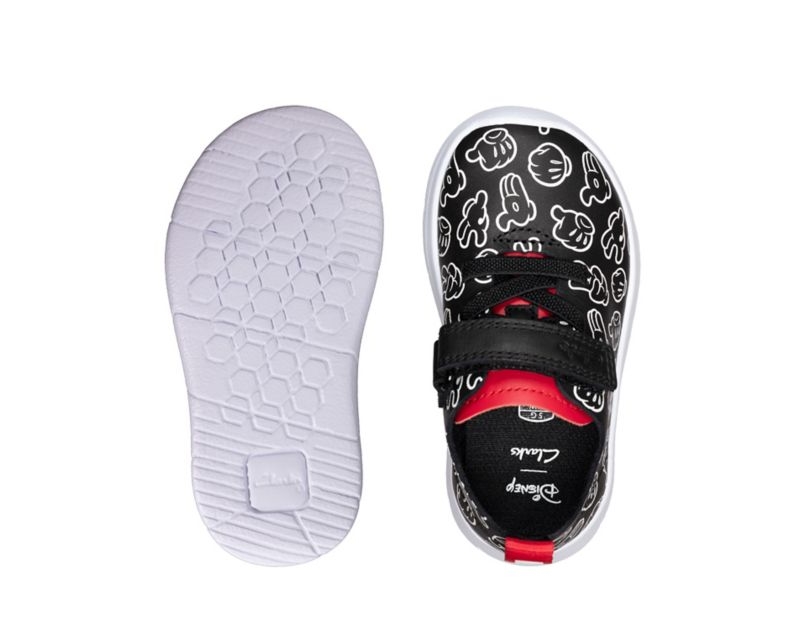 Clarks Ath Comic Trainers Black Boys - India M2Q3737-K2