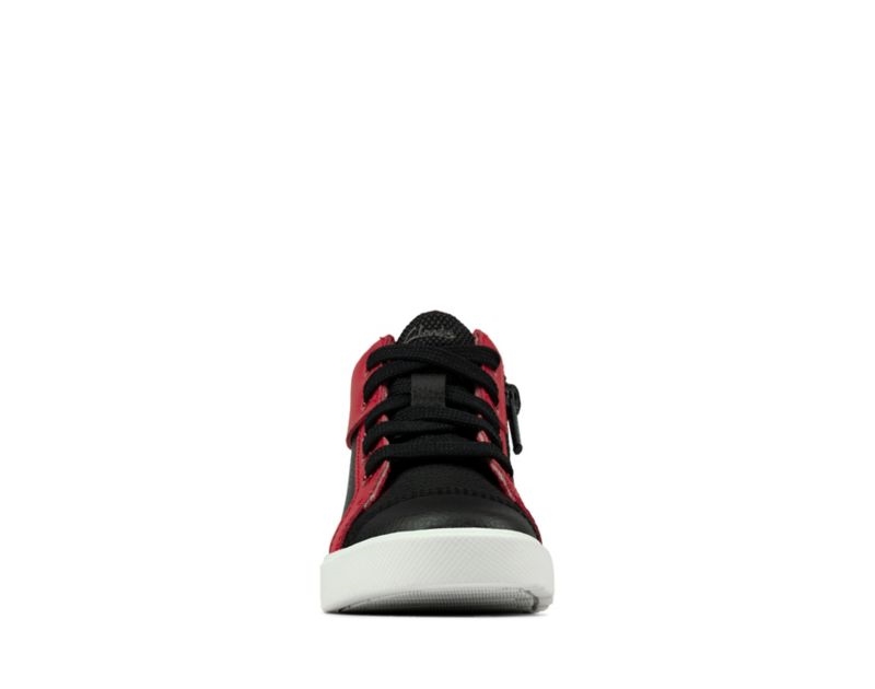 Clarks City Oasis Hi-tops Toddler Shoes Black Boys - India L2O2210-Y6