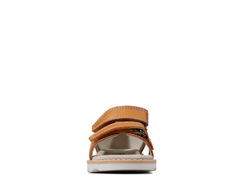 Clarks Crown Root Sandals Orange Boys - India C6K8773-L2