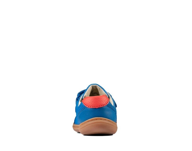 Clarks Flash Hot Walking Shoes Toddler Shoes Blue Boys - India K1B4885-E0