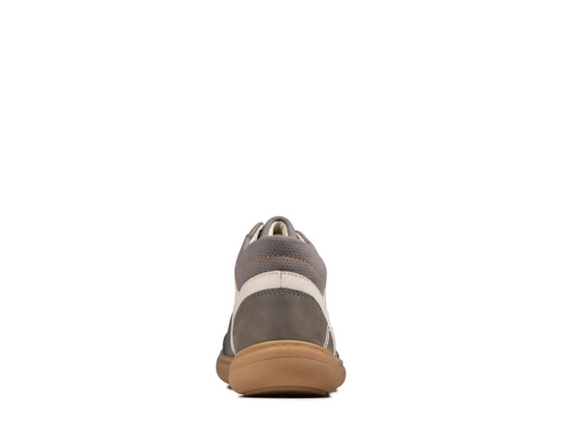 Clarks Flash Seek Walking Shoes Boots Grey Boys - India S8Q1998-L7