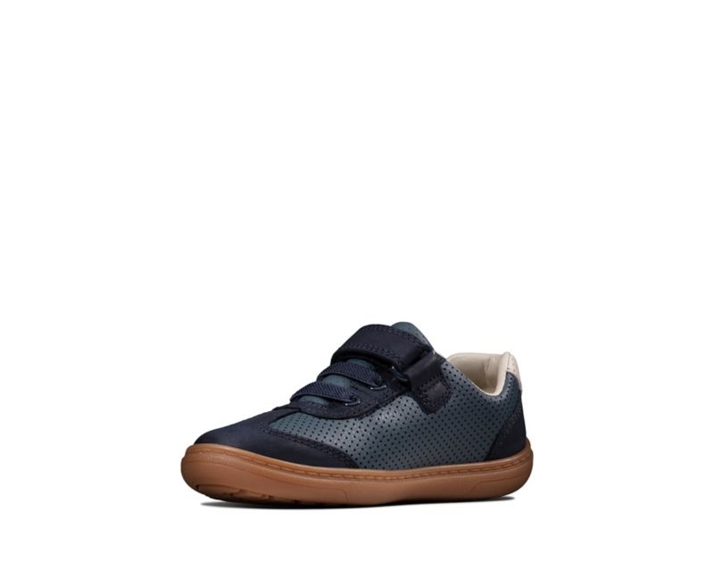 Clarks Flash Step Walking Shoes Toddler Shoes Navy Boys - India R5B1129-Z3