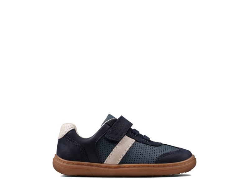 Clarks Flash Step Walking Shoes Toddler Shoes Navy Boys - India R5B1129-Z3