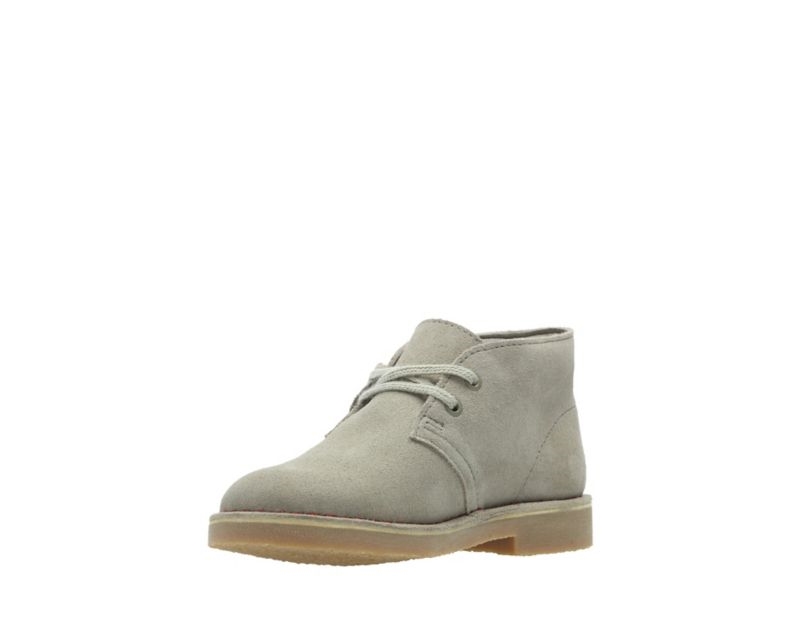 Clarks Iconic Desert Boots Toddler Shoes Beige Boys - India D3W2746-S9