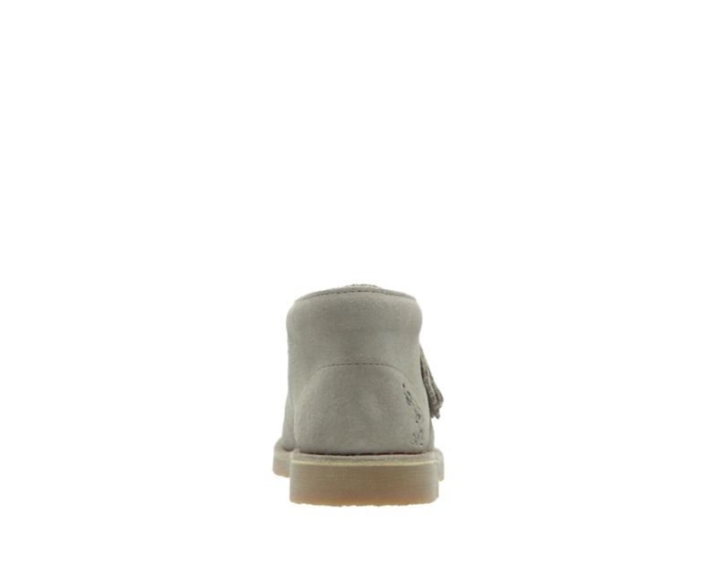 Clarks Iconic Desert Boots Toddler Shoes Beige Boys - India D3W2746-S9