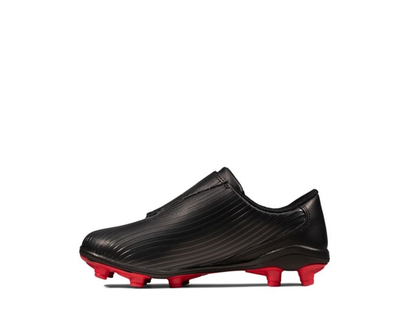 Clarks Kinetic Run Trainers Black Boys - India Z0G0892-W9