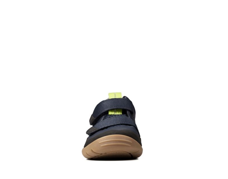 Clarks Play Hike Outdoor Boots Toddler Shoes Navy Boys - India K9S9097-R9
