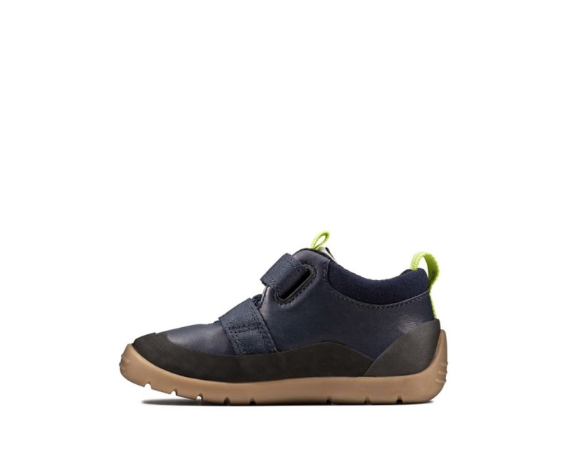 Clarks Play Hike Outdoor Boots Toddler Shoes Navy Boys - India K9S9097-R9