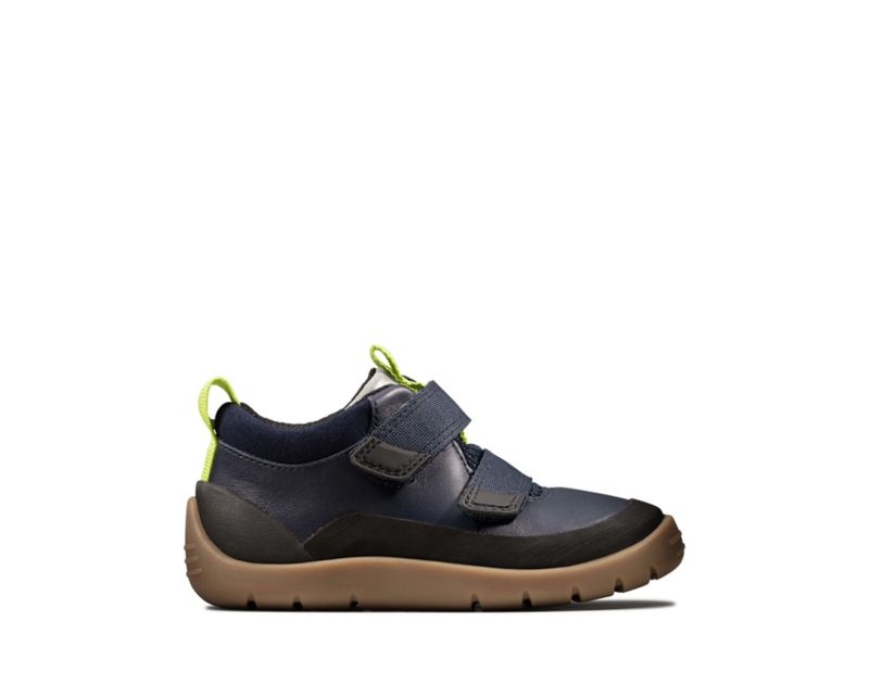 Clarks Play Hike Outdoor Boots Toddler Shoes Navy Boys - India K9S9097-R9