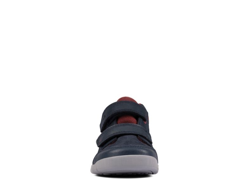 Clarks Rex Park Walking Shoes Toddler Shoes Navy Boys - India Q1K9204-Y3