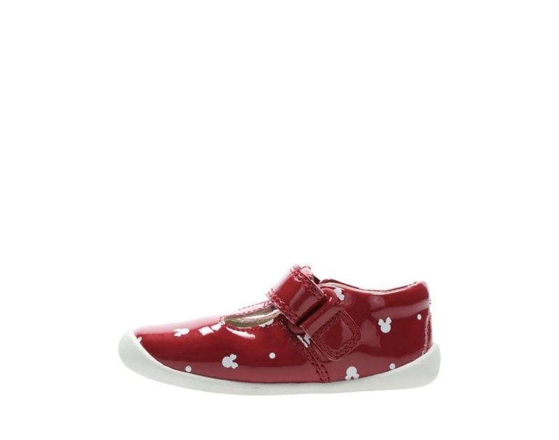 Clarks Roamer Polka Walking Shoes Toddler Shoes Red Boys - India G0Q0810-D3