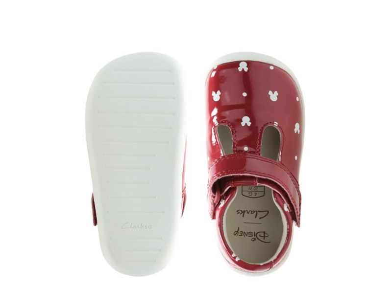 Clarks Roamer Polka Walking Shoes Toddler Shoes Red Boys - India G0Q0810-D3