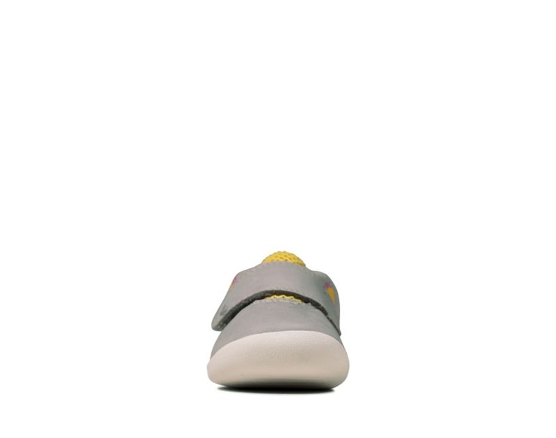Clarks Roamer Sport Walking Shoes Toddler Shoes Grey Camo Boys - India O0H9496-W1
