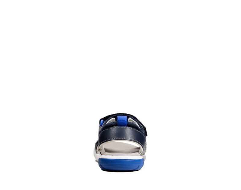Clarks Rocco Tide Sandals Navy Boys - India I3V4648-V0