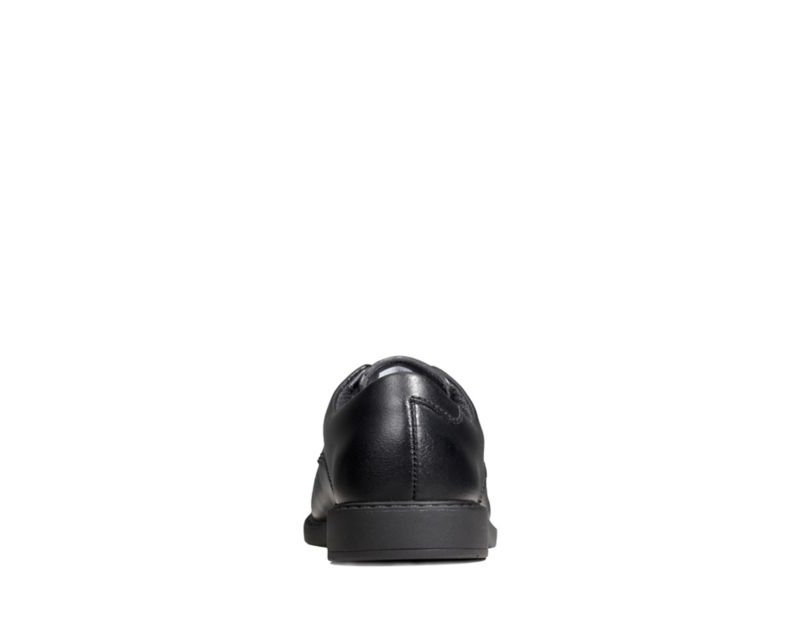 Clarks Scala Loop School Shoes Black Boys - India R6O3672-F7