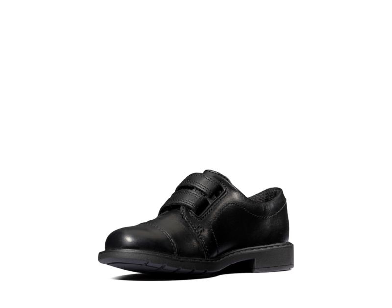 Clarks Scala Skye School Shoes Toddler Shoes Black Boys - India Z8R0233-W7