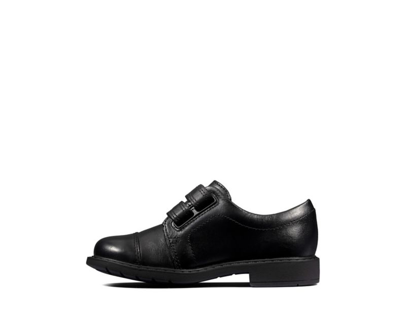 Clarks Scala Skye School Shoes Toddler Shoes Black Boys - India Z8R0233-W7