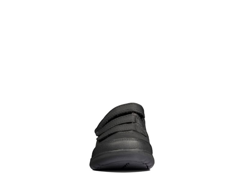 Clarks Scape Sky School Shoes Toddler Shoes Black Boys - India W0O6341-R5