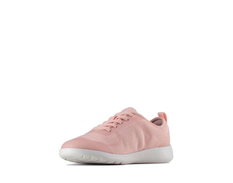 Clarks Scape Soar Trainers Pink Boys - India R8Z8665-I8