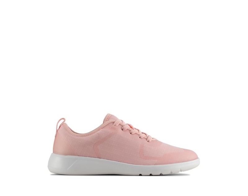 Clarks Scape Soar Trainers Pink Boys - India R8Z8665-I8