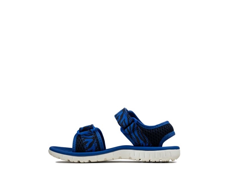 Clarks Surfing Tide Sandals Navy Boys - India S3L5672-X7