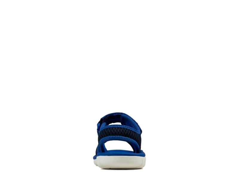 Clarks Surfing Tide Sandals Navy Boys - India S3L5672-X7