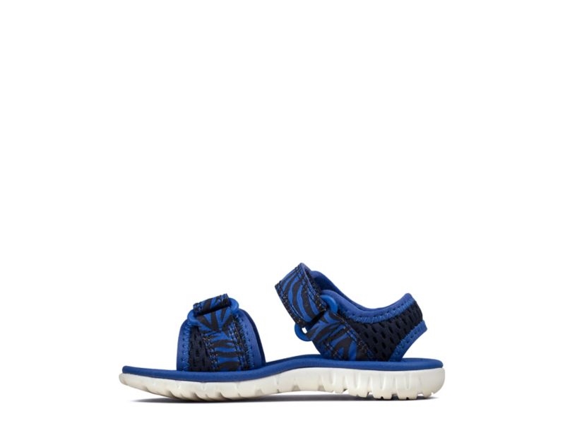 Clarks Surfing Tide Sandals Toddler Shoes Navy Boys - India V7D5992-K2