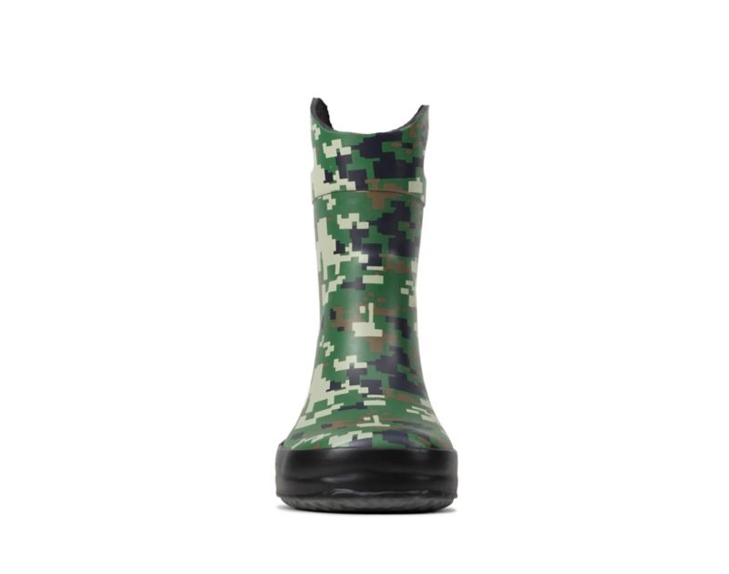 Clarks Tarri Star Wellies Olive Camo Boys - India C5Z8083-R9