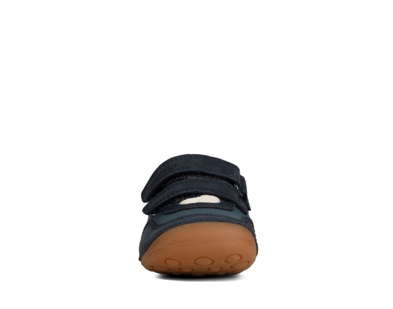 Clarks Tiny Dusk Walking Shoes Toddler Shoes Blue Boys - India F0Z5905-Y9