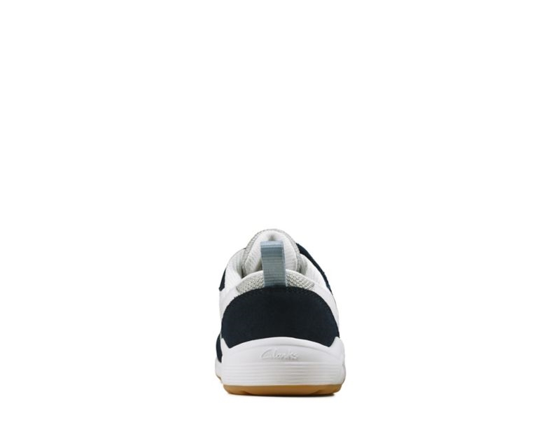 Clarks Aeon Flex Trainers Navy Girls - India K6I0297-O4