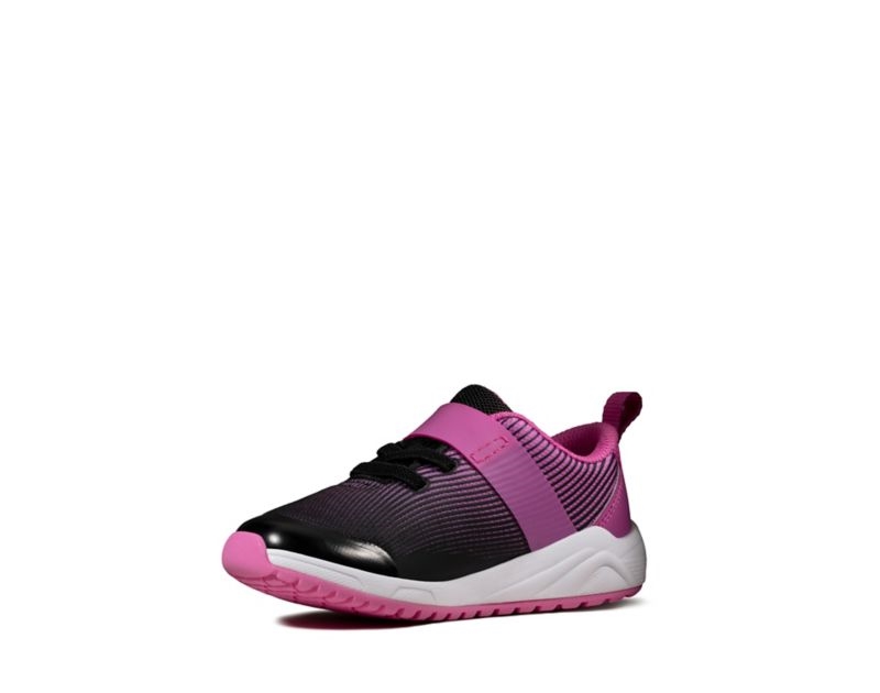 Clarks Aeon Pace Football Shoes Toddler Shoes Pink Girls - India P3V2871-Y6