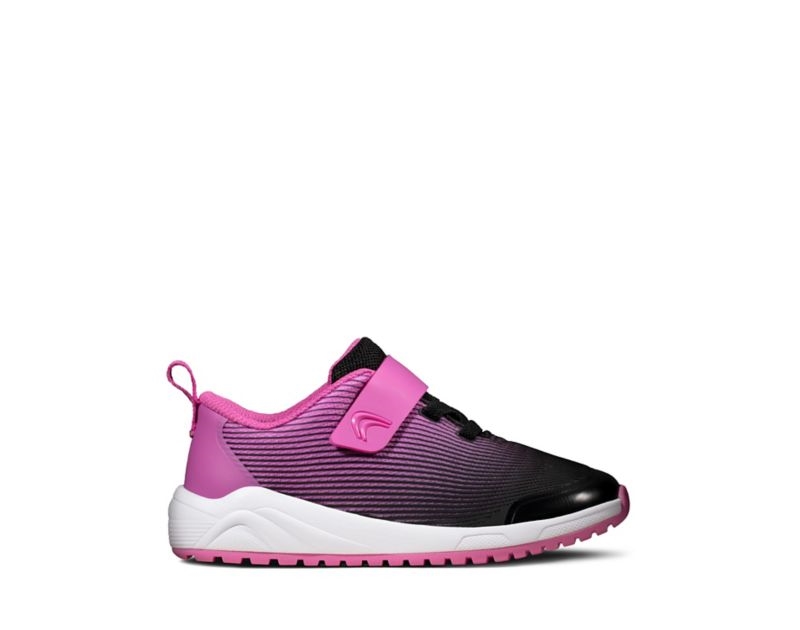 Clarks Aeon Pace Football Shoes Toddler Shoes Pink Girls - India P3V2871-Y6