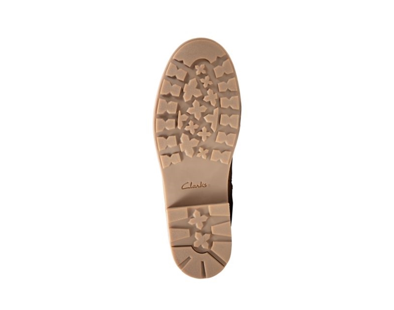 Clarks Astrol Rise Boots Brown Girls - India D8Q9669-Q6
