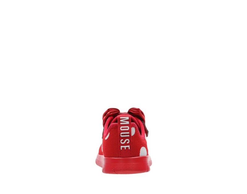 Clarks Ath Bow Trainers Toddler Shoes Red Girls - India D0Z2913-Z9