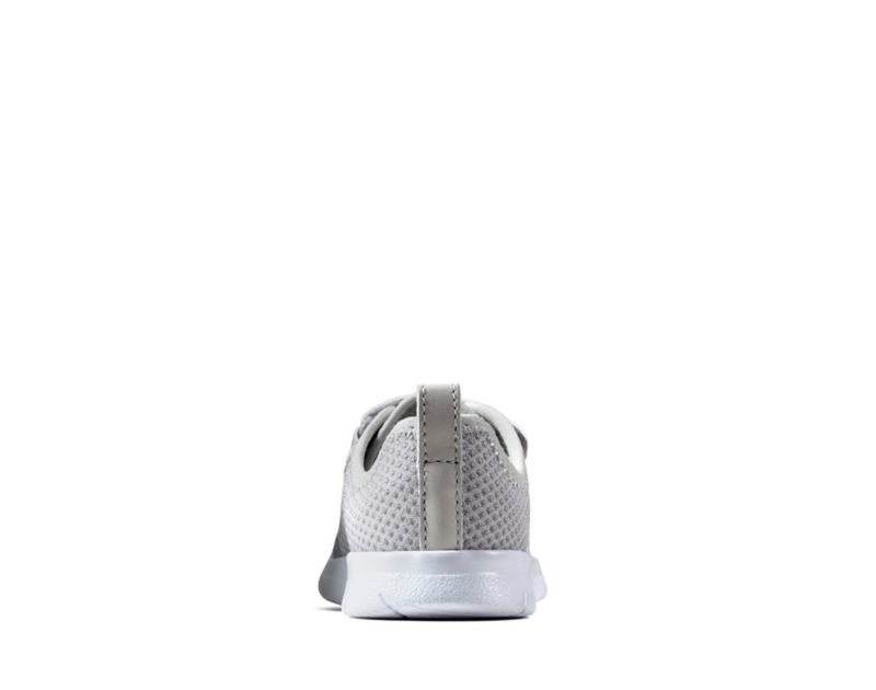 Clarks Ath Flux Trainers Toddler Shoes Grey Girls - India A8B3467-X5