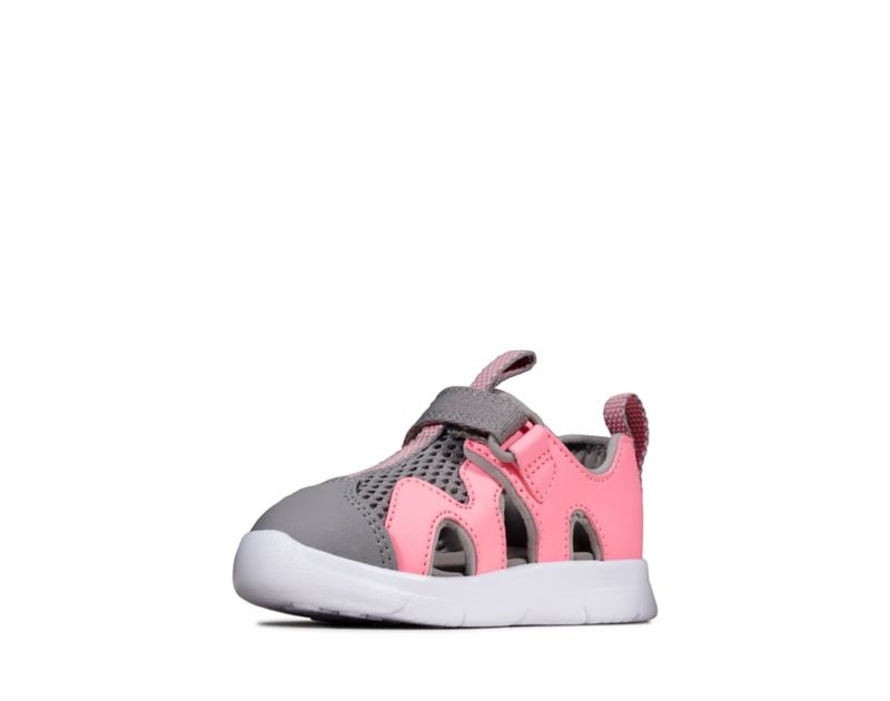 Clarks Ath Surf Sandals Pink Girls - India L8J8525-Y0