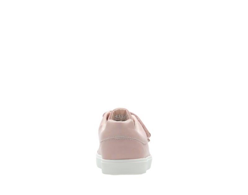 Clarks City Oasis Lo Trainers Pink Girls - India E9J6811-J8
