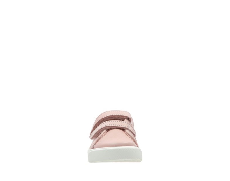 Clarks City Oasis Lo Trainers Toddler Shoes Pink Girls - India D0X6133-N6