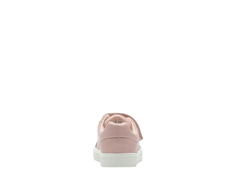 Clarks City Oasis Lo Trainers Toddler Shoes Pink Girls - India D0X6133-N6