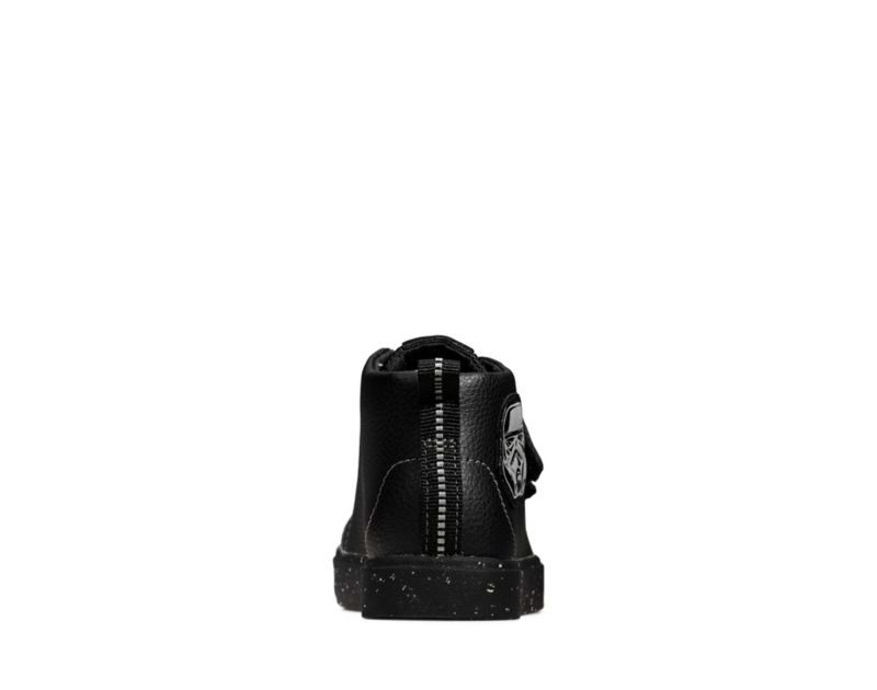 Clarks City Storm Hi Boots Black Girls - India P1V9666-S1