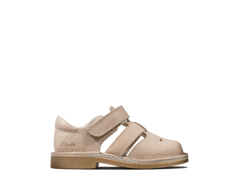 Clarks Comet Sand Sandals Skin Girls - India U4B3495-P0