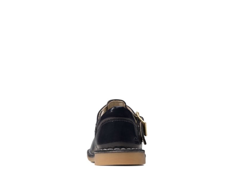 Clarks Comet Weave Walking Shoes Toddler Shoes Navy Girls - India Q5A5047-V2