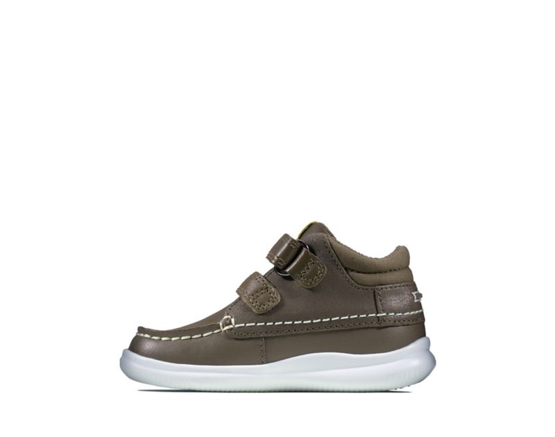 Clarks Crest Tuktu Walking Shoes Toddler Shoes Brown Girls - India Z4N7309-X7