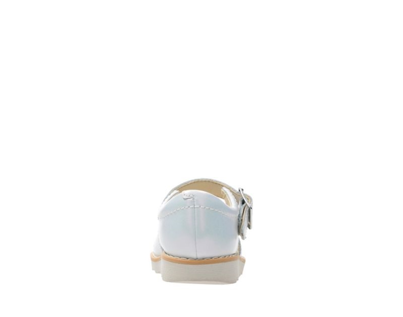 Clarks Crown Bloom Sandals White Girls - India Q1W9210-P1