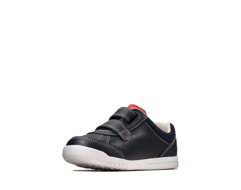 Clarks Emery Sky Casual Shoes Toddler Shoes Navy Girls - India P0D9796-J3
